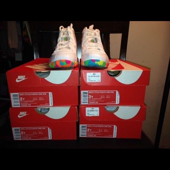 Nike Cereal Fruity Pebbles Foamposite Preschool